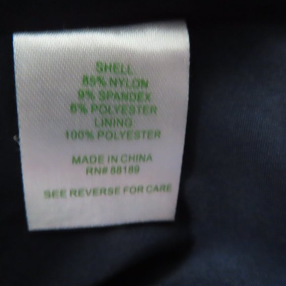 Lilly Pulitzer Navy Metallic Evening Floor Length Gown - Picture 8 of 9